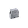 Embase en saillie 16A, Aluminium moulé sous pression, IP65, Sortie horizontale, M20